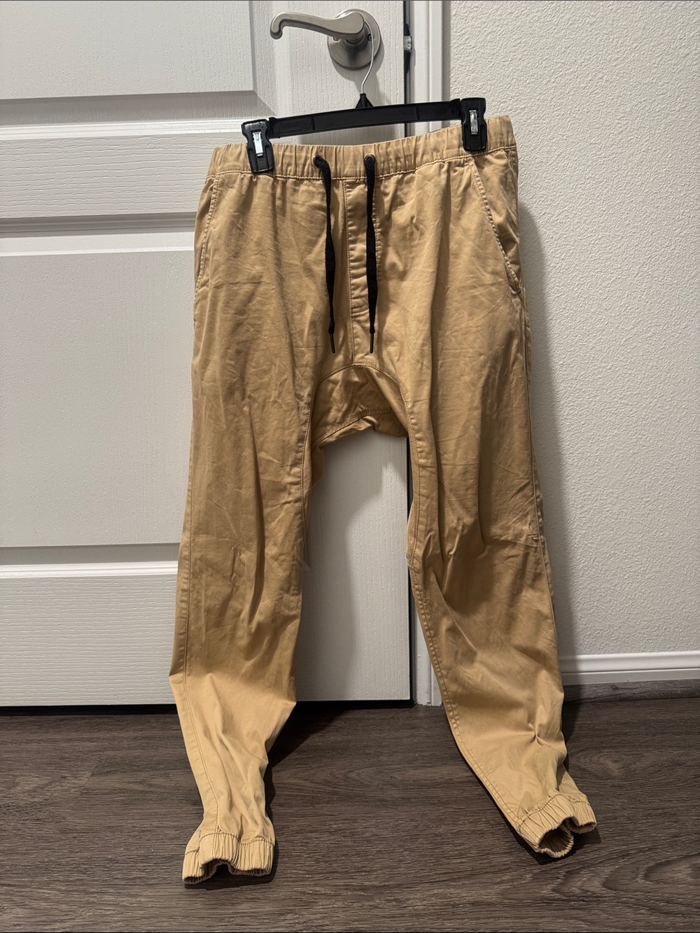 Cotton On Men's Tan Drawstring Jogger Pants